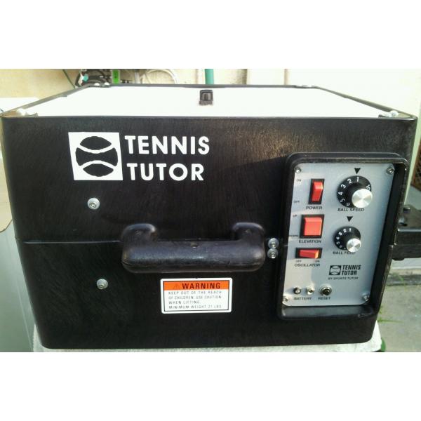 Tennis Tutor w/ Heavy Duty Battery ball machine