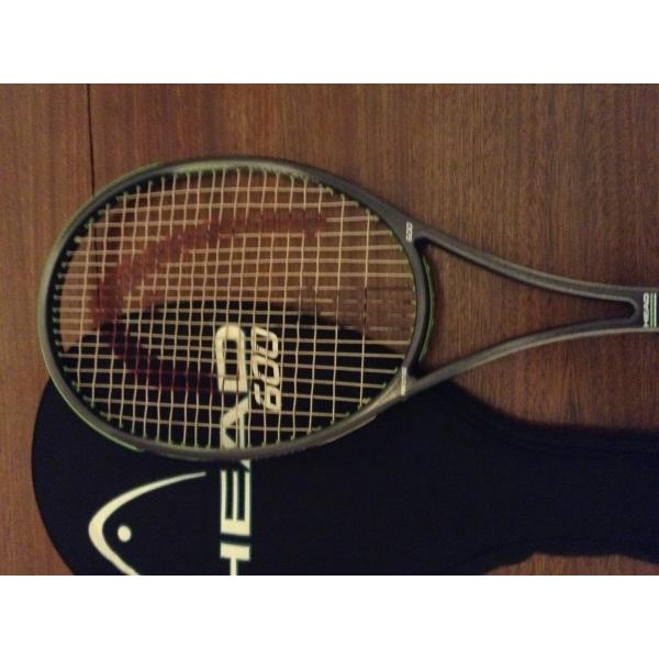 SALE RARE TENNIS RACQUET HEAD PRESTIGE 600 SILVER GREEN