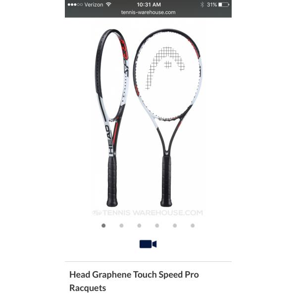 2 Speed pro rackets like new