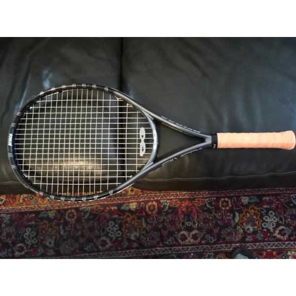 PRINCE 03 SILVER 118 TITANIUM TUNGSTEN TENNIS RAQUET