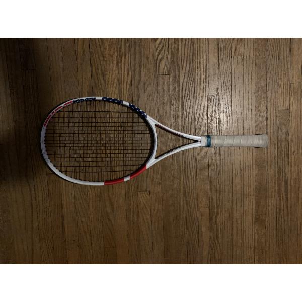 Pure Strike 16x19 98 inch head size USA flag editon 4 3/8 grip size 