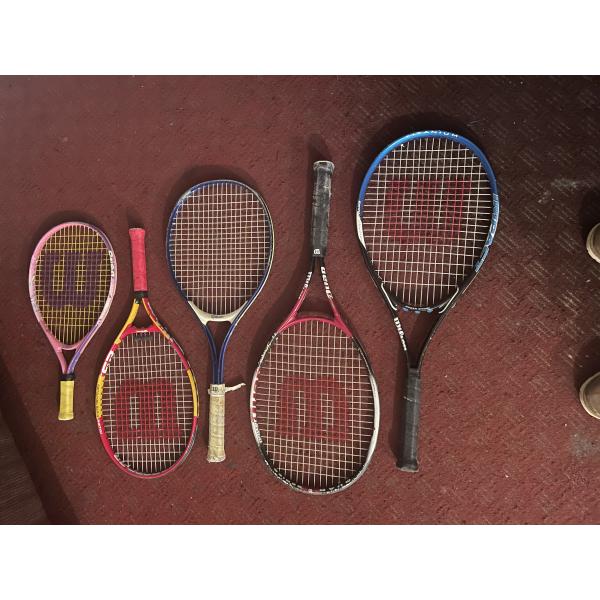 4 Lightly Used Wilson Tennis Rackets 