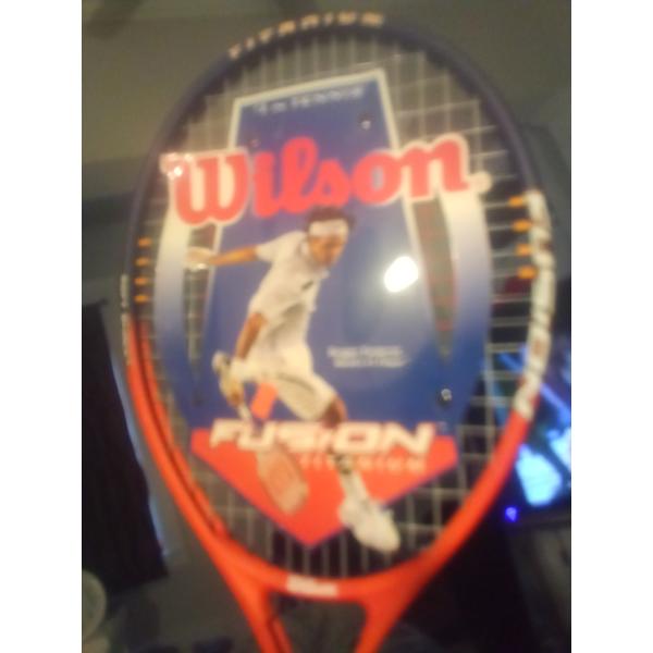Roger Federer Titanium Fusion Orange & Black 🎾 Racquet