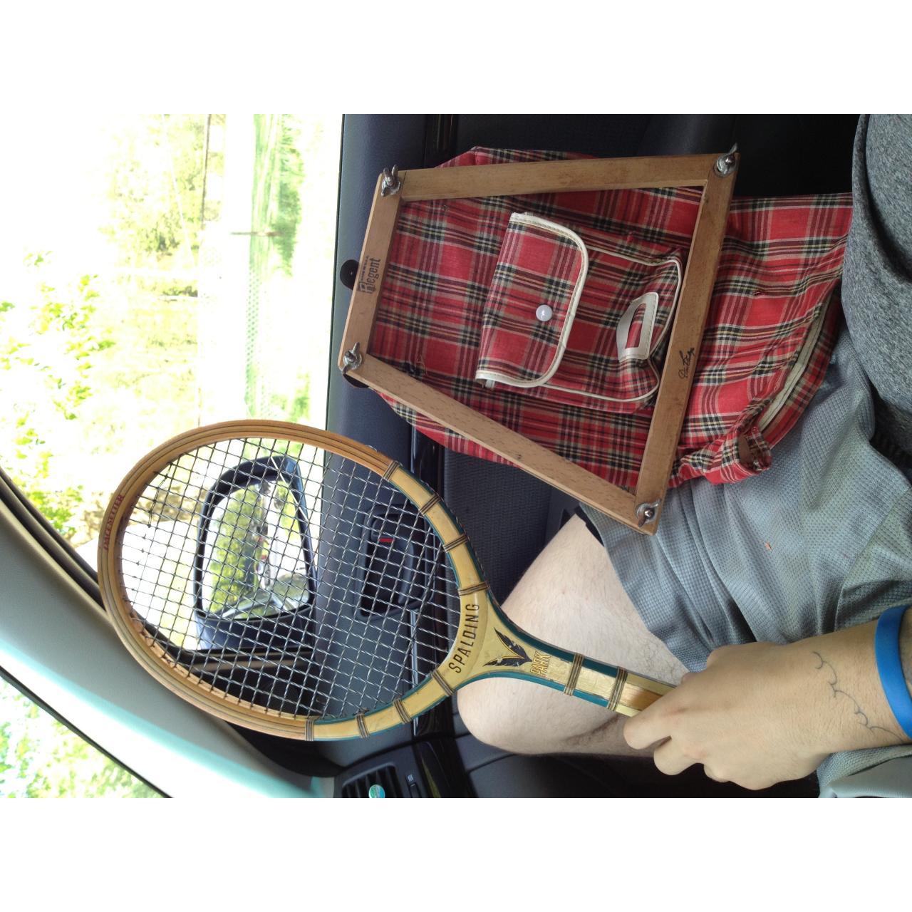 1920 Spalding park pace setter vintage tennis racket