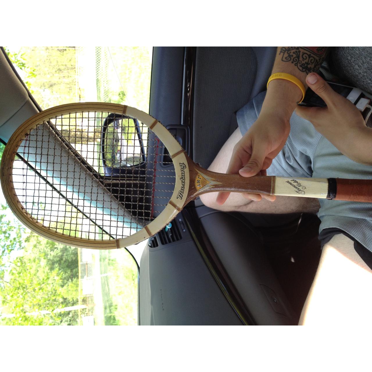 1920 Wilson mustang AHI vintage tennis racket