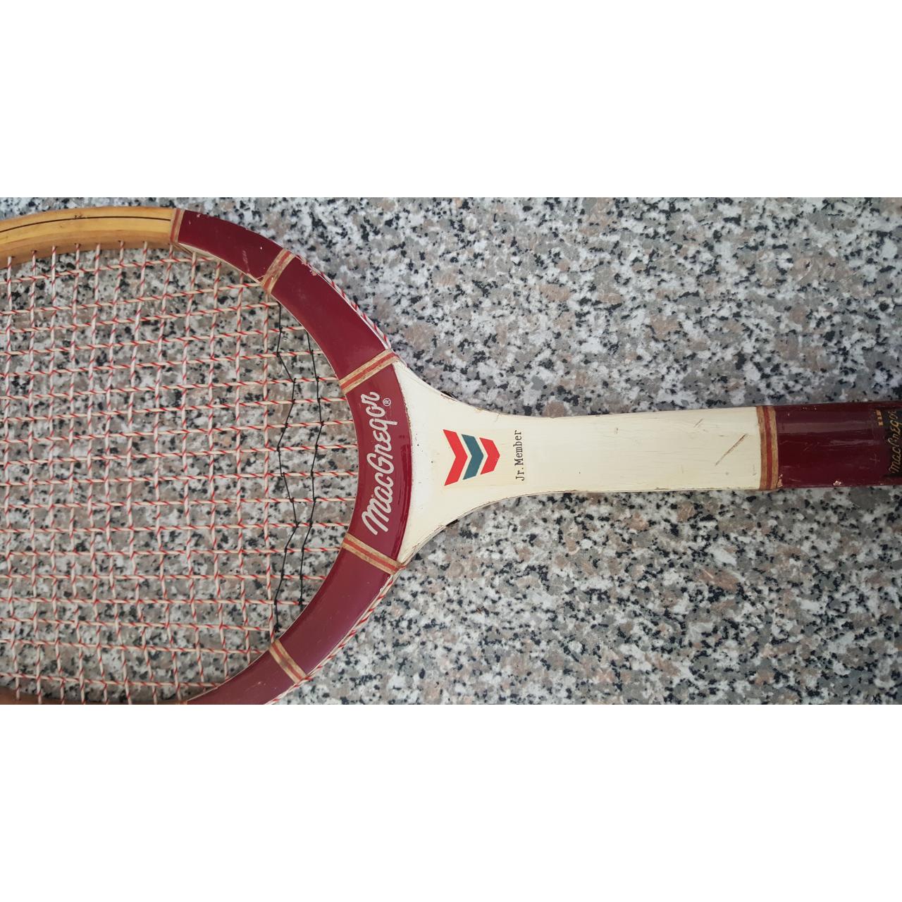 MacGregor Vintage Wooden Tennis Racket