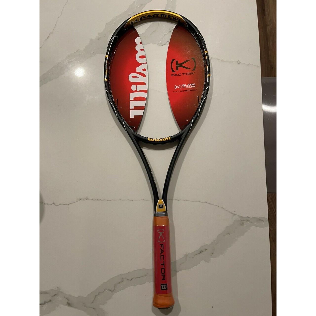 ULTRA RARE - Wilson K-Factor K Blade Tour 93 - 4 1/2” grip tennis racquet