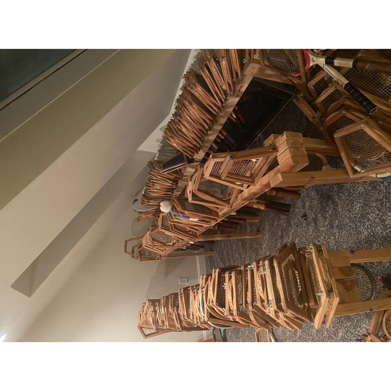 700+ vintage tennis racquets 